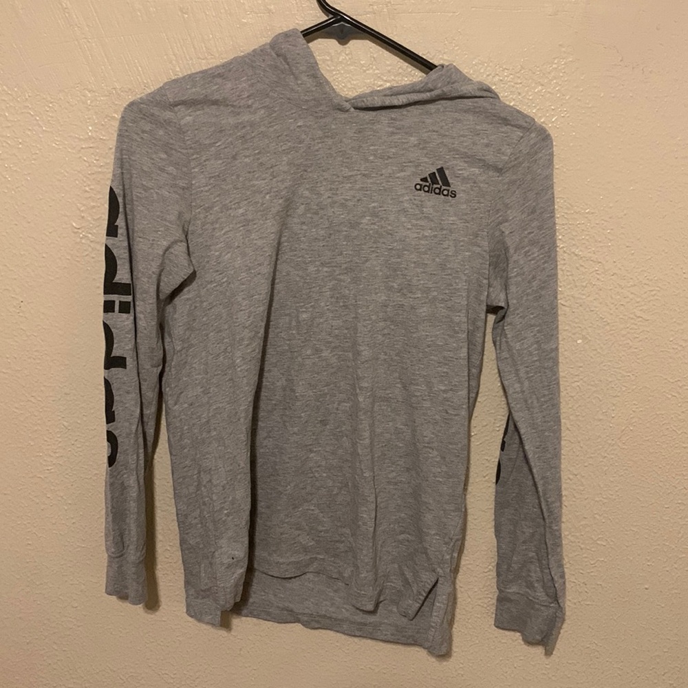 Adidas Long-Sleeve Tee W/Hood